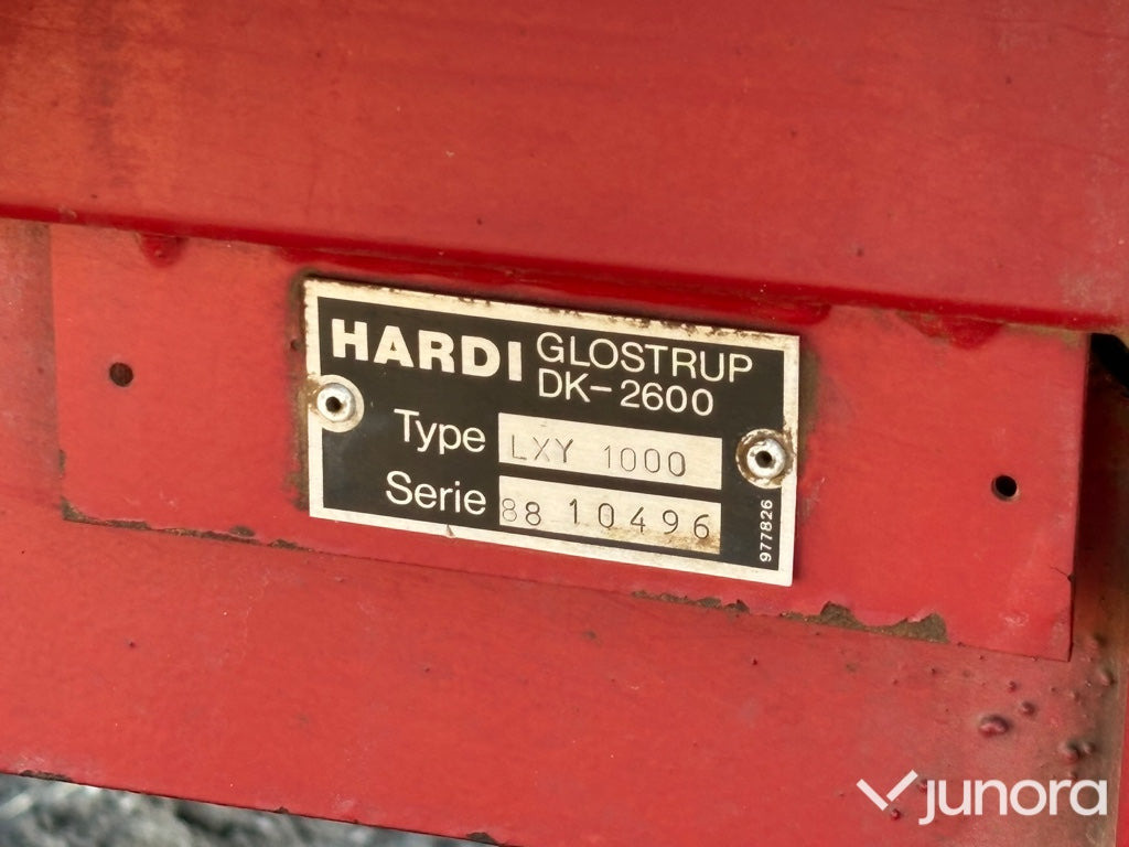 Lease a  Växtskyddsspruta - Hardi, LXY 1000 Växtskyddsspruta - Hardi, LXY 1000: picture 20