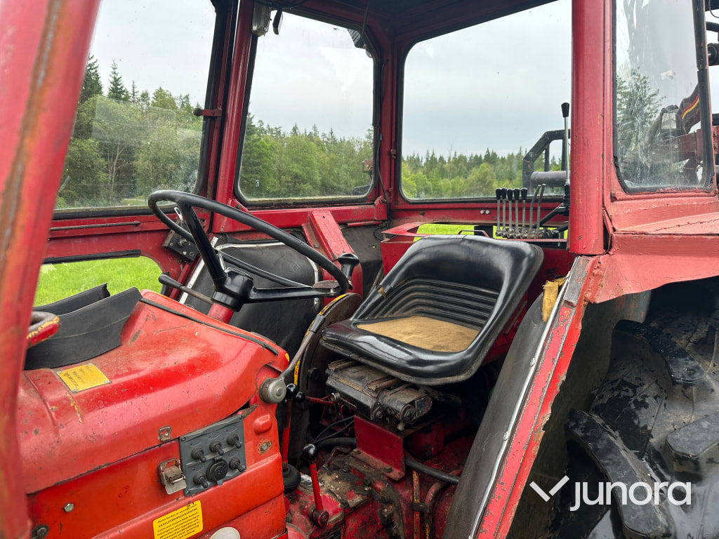 Farm tractor Volvo Bm 430 med farma skogsvagn: picture 18