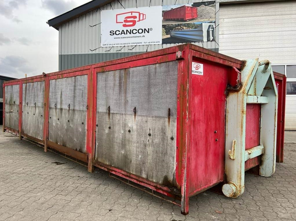 18m3 - Finer container m-rustfri bund - Flatbed body: picture 1 18m3 - Finer container m-rustfri bund - Flatbed body: picture 1