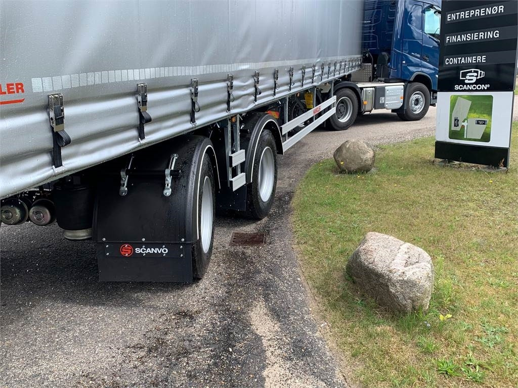 Hangler 13,6 mtr 2 akslet city lift - 33 pallers - Curtainsider semi-trailer: picture 2 Hangler 13,6 mtr 2 akslet city lift - 33 pallers - Curtainsider semi-trailer: picture 2