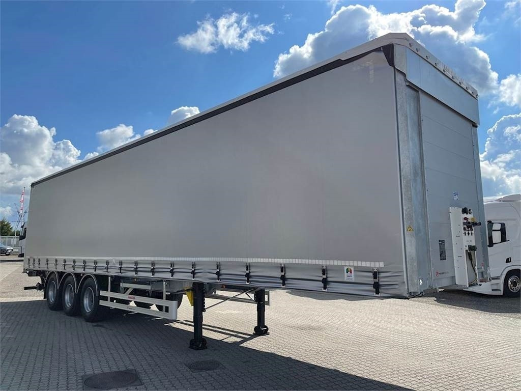 Hangler 3-aks - 2500 kg Zepro lift + Hævetag - Curtainsider semi-trailer: picture 2 Hangler 3-aks - 2500 kg Zepro lift + Hævetag - Curtainsider semi-trailer: picture 2