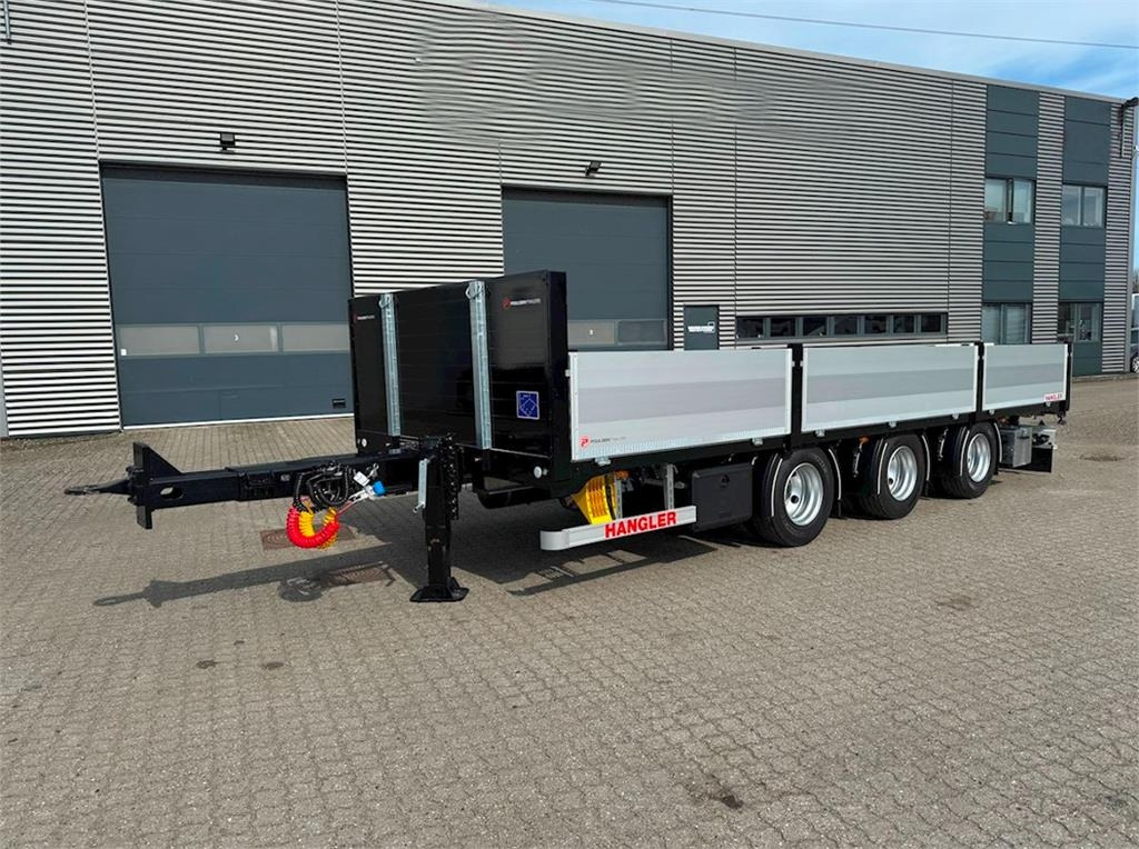 Hangler 3-aks kærre alu-sider + alu-ramper - Dropside/ Flatbed trailer: picture 3 Hangler 3-aks kærre alu-sider + alu-ramper - Dropside/ Flatbed trailer: picture 3