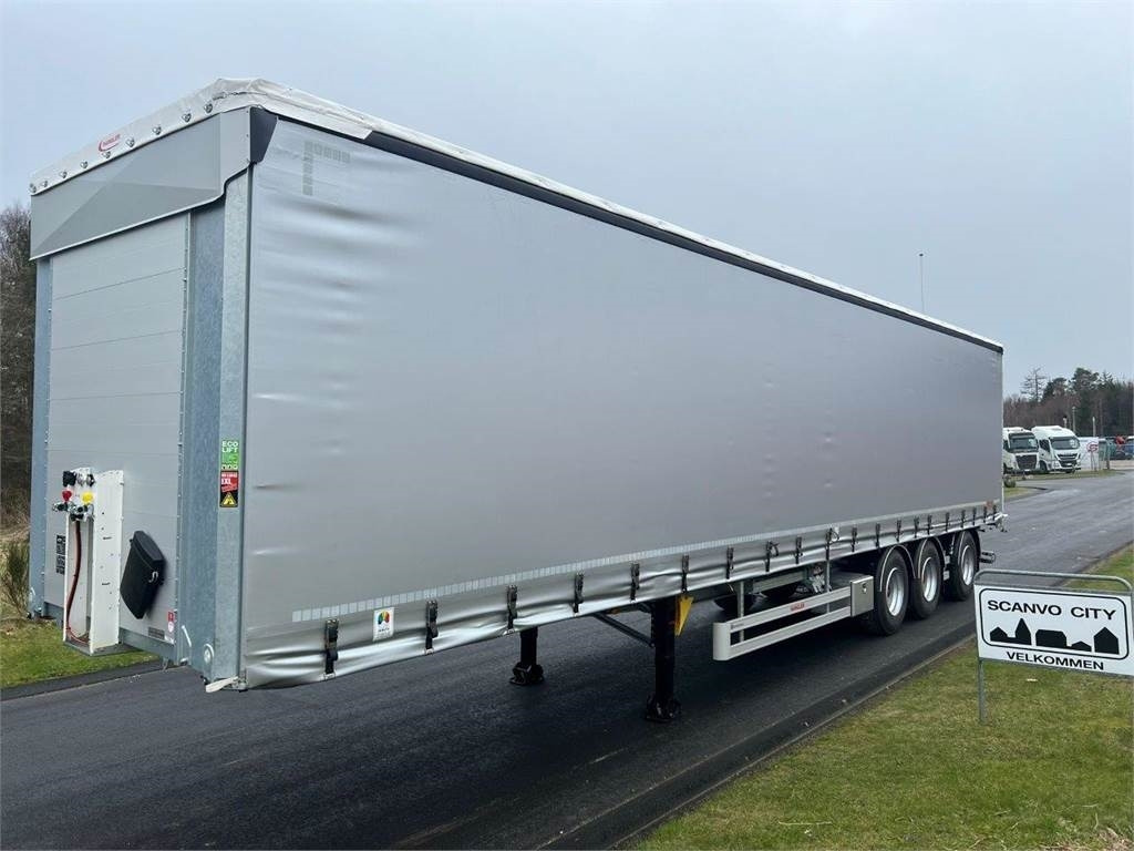 Hangler SDS-H 450 NORDIC - hævetag - hæve aksel - truck be - Curtainsider semi-trailer: picture 2 Hangler SDS-H 450 NORDIC - hævetag - hæve aksel - truck be - Curtainsider semi-trailer: picture 2