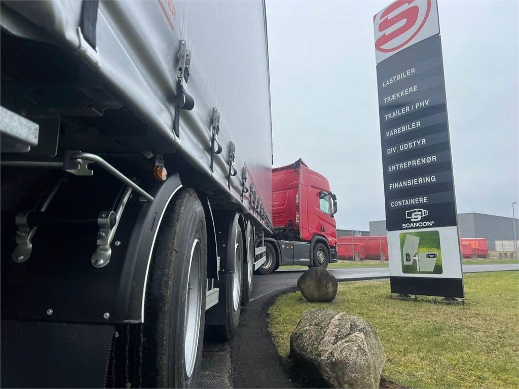 Hangler SDS-H 450 NORDIC - hævetag - hæve aksel - truck be - Curtainsider semi-trailer: picture 4 Hangler SDS-H 450 NORDIC - hævetag - hæve aksel - truck be - Curtainsider semi-trailer: picture 4