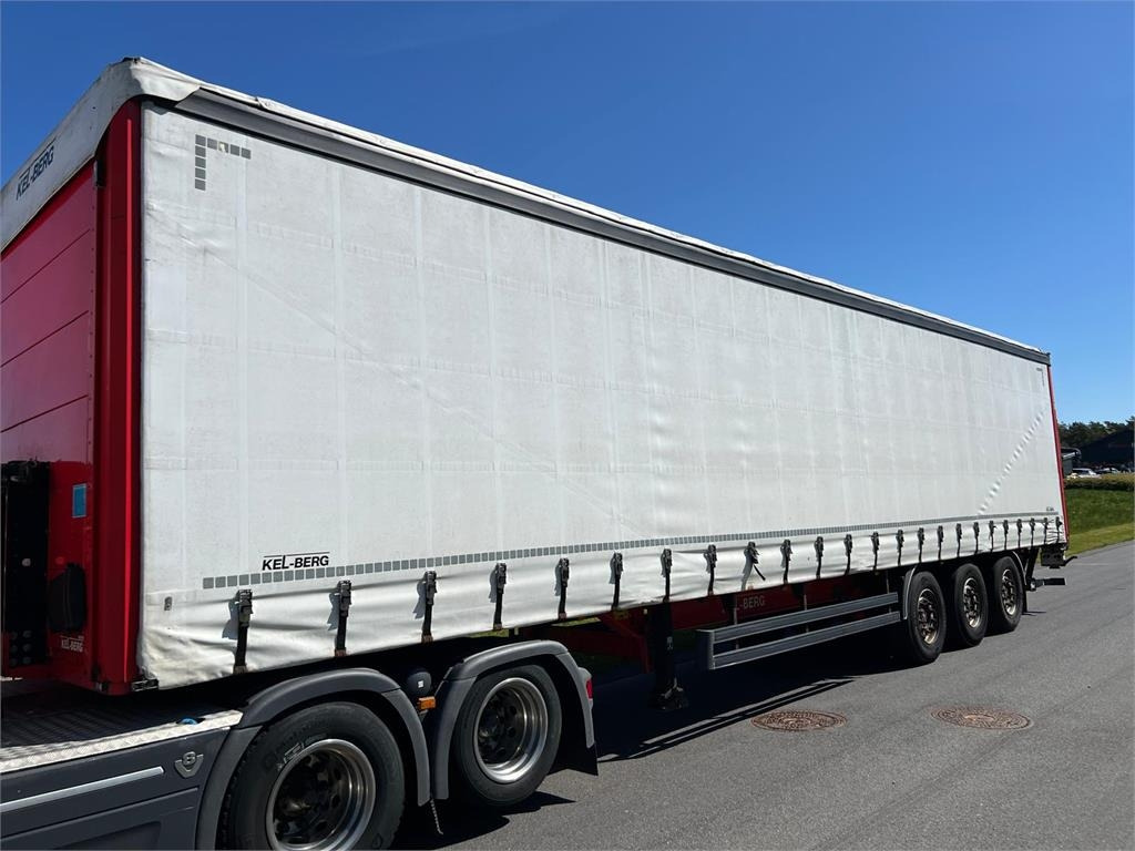 Kel-Berg D100V 13,6 mtr gardin - lodretstående lift - Curtainsider semi-trailer: picture 2 Kel-Berg D100V 13,6 mtr gardin - lodretstående lift - Curtainsider semi-trailer: picture 2