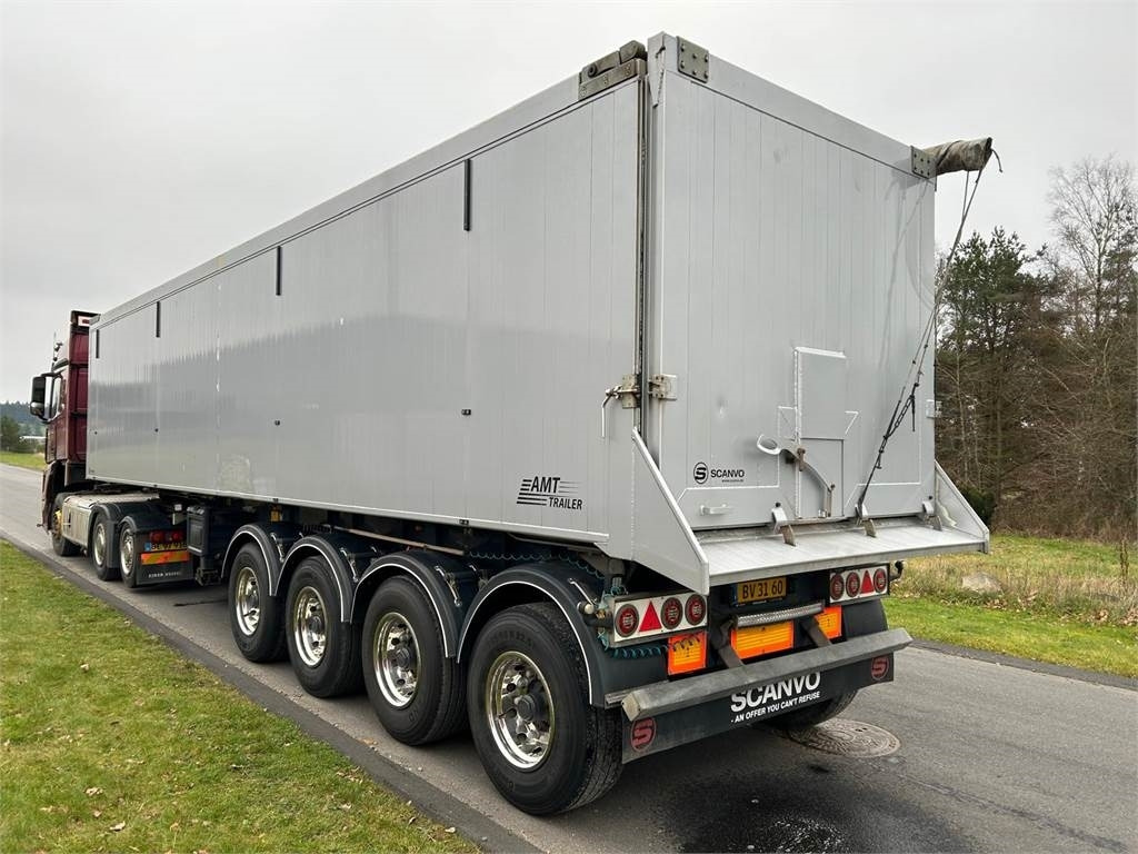 Tipper semi-trailer MTDK TK400 - 60m3 alu kasse: picture 10