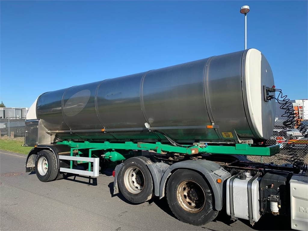 SVF 20000 ltr isoleret rustfri mælketank - Tank semi-trailer: picture 4 SVF 20000 ltr isoleret rustfri mælketank - Tank semi-trailer: picture 4
