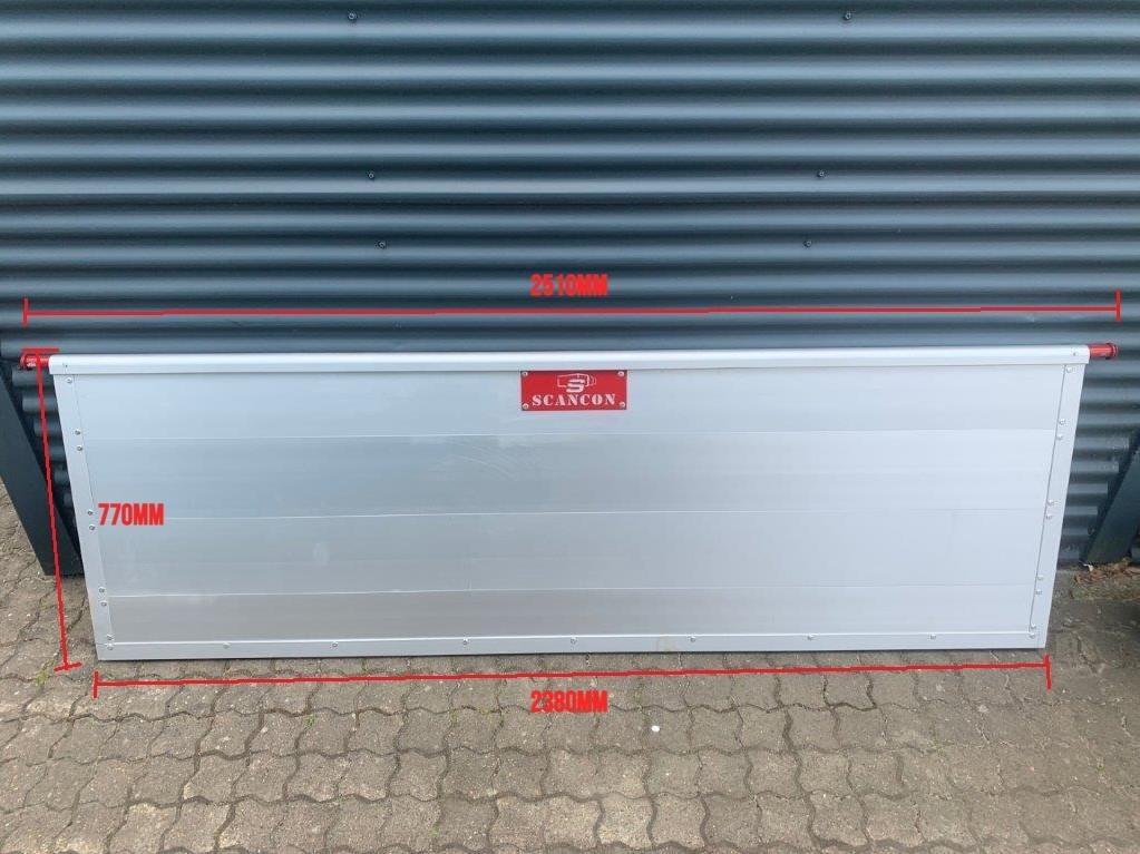 Scancon Aluminium topklap L2380 H770mm - Spare parts for Truck: picture 1 Scancon Aluminium topklap L2380 H770mm - Spare parts for Truck: picture 1