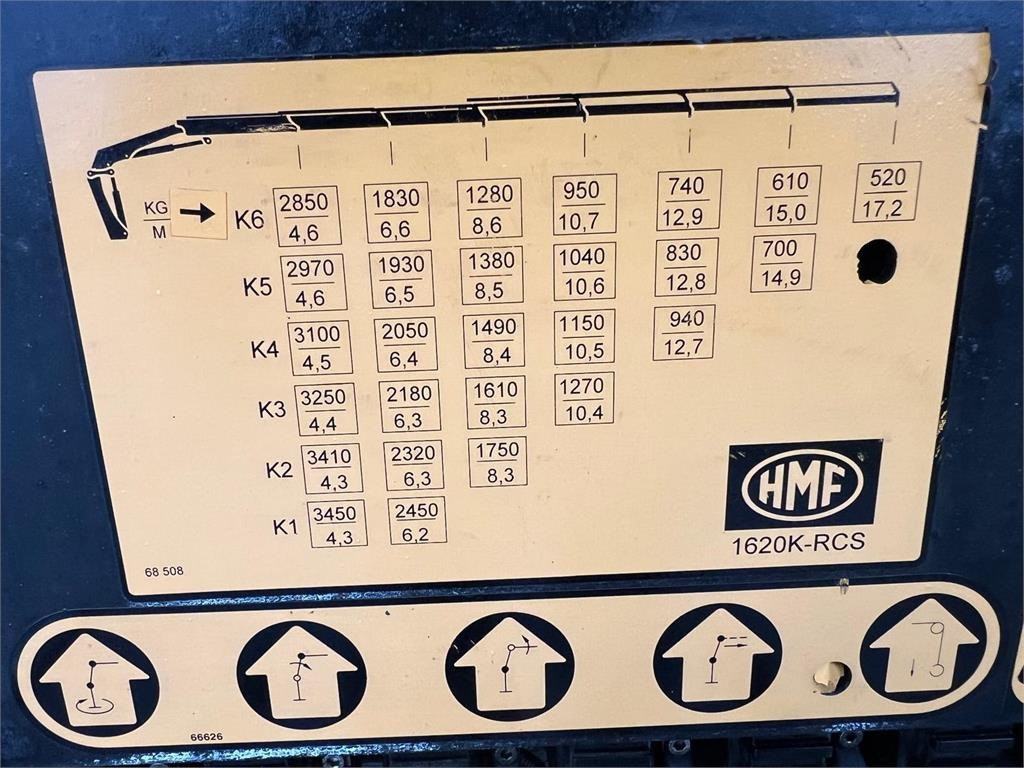Volvo FL 280 - HMF 1620K6 - Crane truck: picture 4 Volvo FL 280 - HMF 1620K6 - Crane truck: picture 4