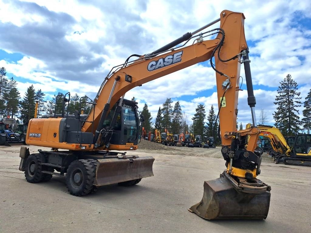 Wheel excavator Case WX168 PYÖRITTÄJÄ, 3D-LAITTEET: picture 6