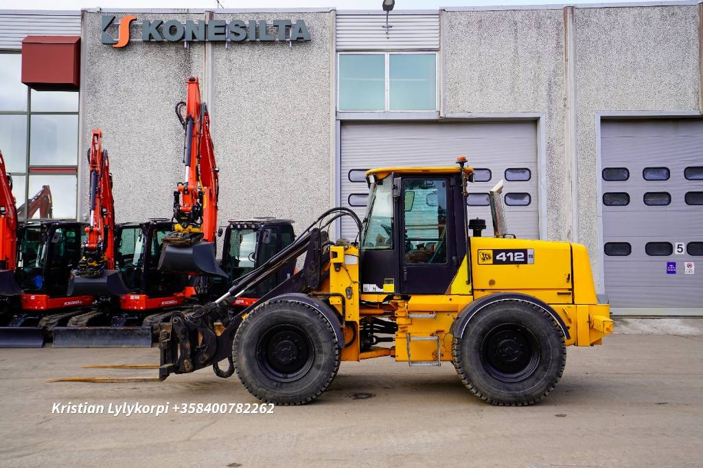 JCB 412S LAMELLIRENKAILLA  - Wheel loader: picture 1 JCB 412S LAMELLIRENKAILLA  - Wheel loader: picture 1