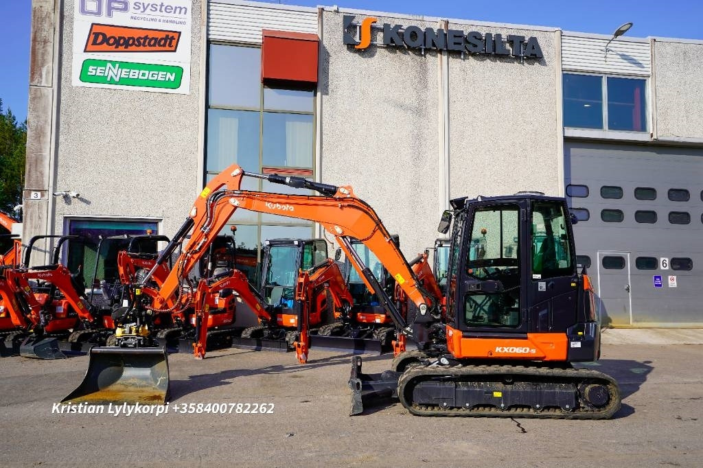 Kubota KX060-5 EX-DEMO - Mini excavator: picture 1 Kubota KX060-5 EX-DEMO - Mini excavator: picture 1