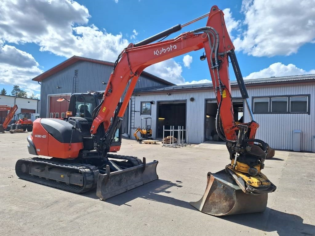 Kubota KX080-4a2 PYÖRITTÄJÄLLÄ - Mini excavator: picture 5 Kubota KX080-4a2 PYÖRITTÄJÄLLÄ - Mini excavator: picture 5