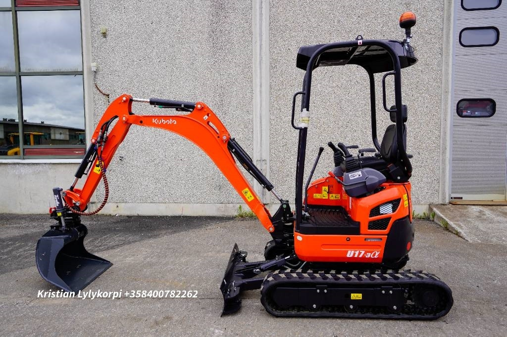 Kubota U17-3a EX-DEMO - Mini excavator: picture 1 Kubota U17-3a EX-DEMO - Mini excavator: picture 1