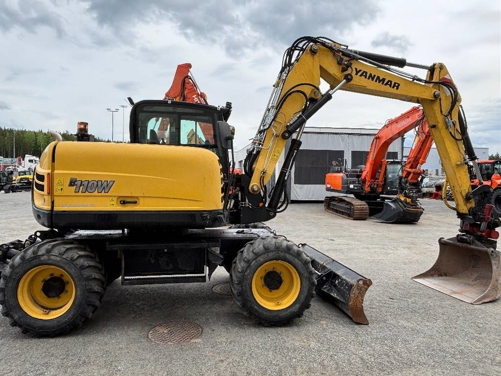 Yanmar B110W PYÖRITTÄJÄLLÄ - Wheel excavator: picture 5 Yanmar B110W PYÖRITTÄJÄLLÄ - Wheel excavator: picture 5