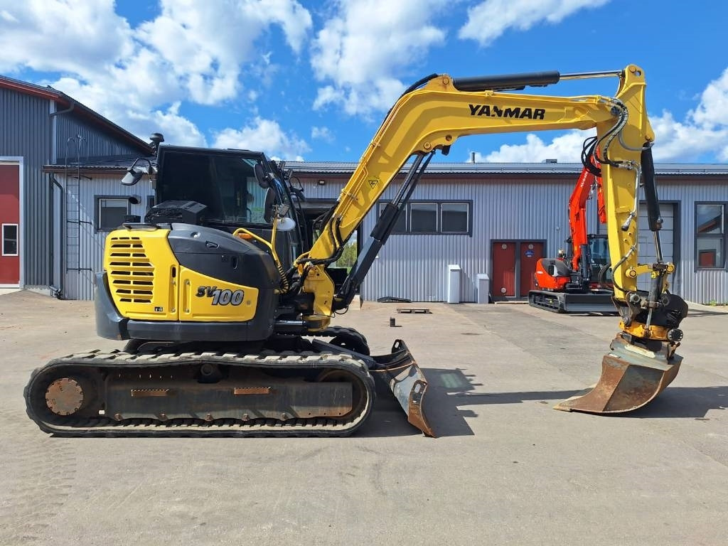 Yanmar SV100-2A PYÖRITTÄJÄLLÄ - Mini excavator: picture 5 Yanmar SV100-2A PYÖRITTÄJÄLLÄ - Mini excavator: picture 5