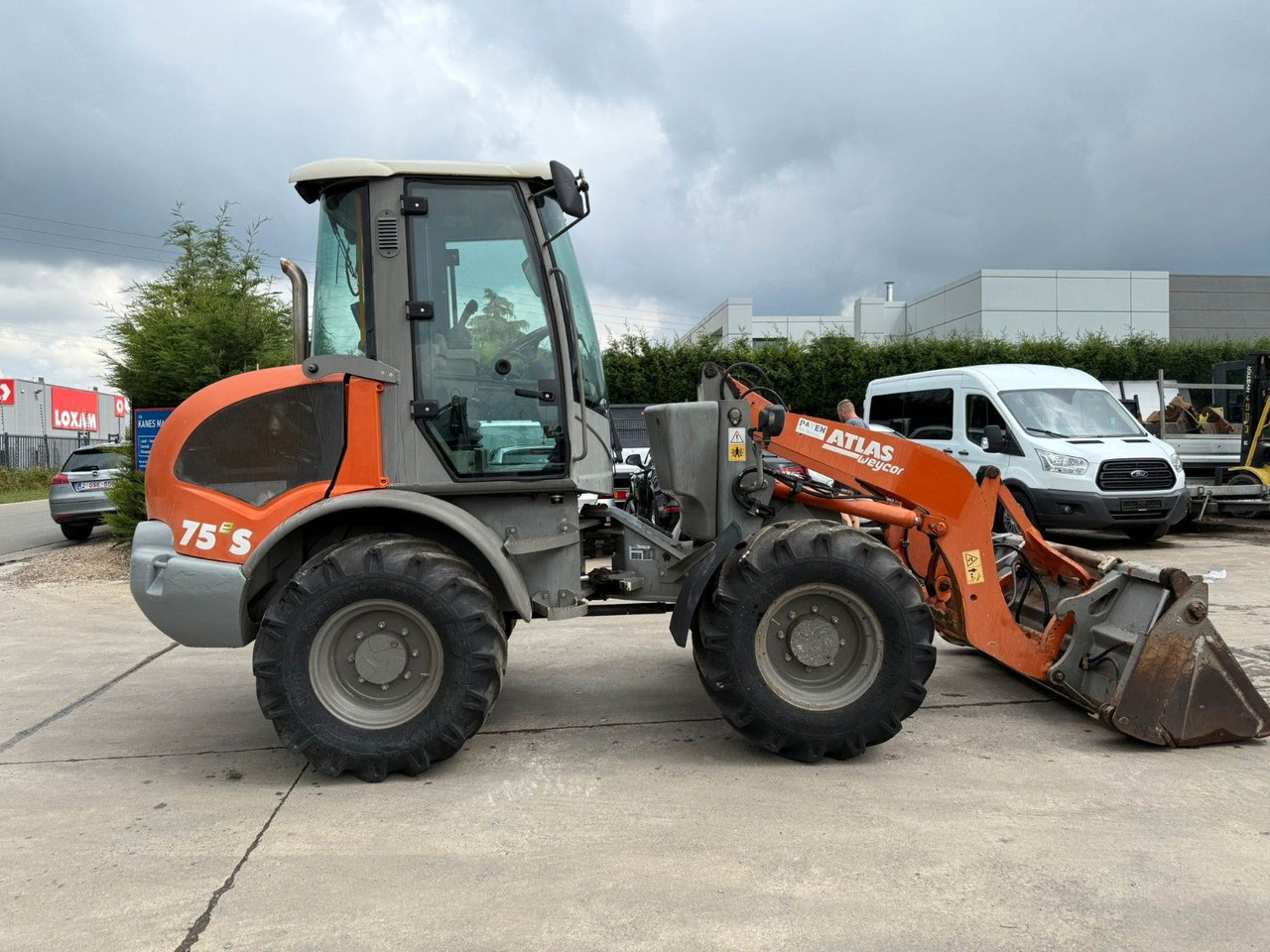 Atlas 75 e S. - Wheel loader: picture 5 Atlas 75 e S. - Wheel loader: picture 5