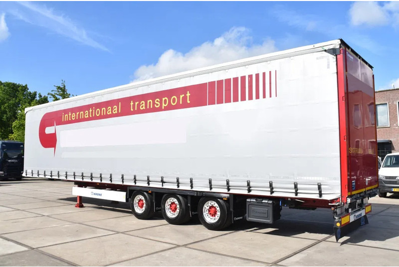 Krone SD - MEGA - SLIDING CURTAINS/ROOF - LIFTING ROOF - BPW AXLES - DISC BRAKES - ALCOA DURA BRIGHT - EXCELLENT CONDITION - - Curtainsider semi-trailer: picture 2 Krone SD - MEGA - SLIDING CURTAINS/ROOF - LIFTING ROOF - BPW AXLES - DISC BRAKES - ALCOA DURA BRIGHT - EXCELLENT CONDITION - - Curtainsider semi-trailer: picture 2
