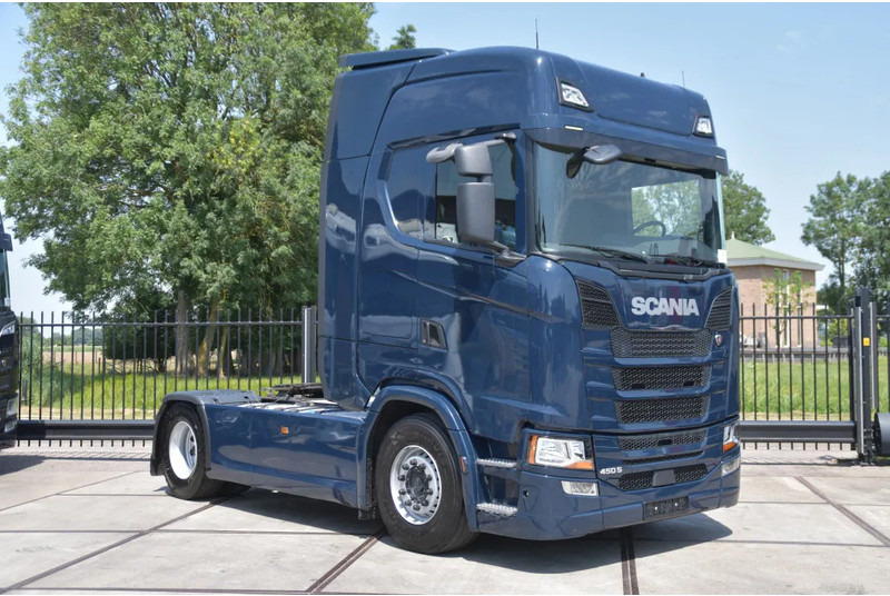 Scania S450 NGS 4x2NB - FULL AIR - 727 TKM - RETARDER - PARK. AIRCO - 2 x FUEL TANKS - TOP CONDITION - - Tractor unit: picture 1 Scania S450 NGS 4x2NB - FULL AIR - 727 TKM - RETARDER - PARK. AIRCO - 2 x FUEL TANKS - TOP CONDITION - - Tractor unit: picture 1