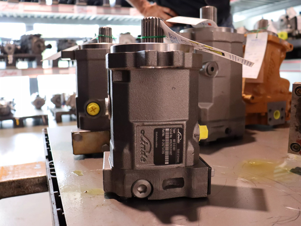 LINDE HMF 55-02 - Hydraulic motor for Construction machinery: picture 1 LINDE HMF 55-02 - Hydraulic motor for Construction machinery: picture 1