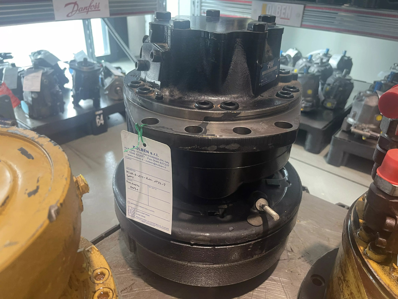 POCLAIN MS11-0-121-R11-1P22-5DEFJ - Hydraulic motor for Construction machinery: picture 2 POCLAIN MS11-0-121-R11-1P22-5DEFJ - Hydraulic motor for Construction machinery: picture 2