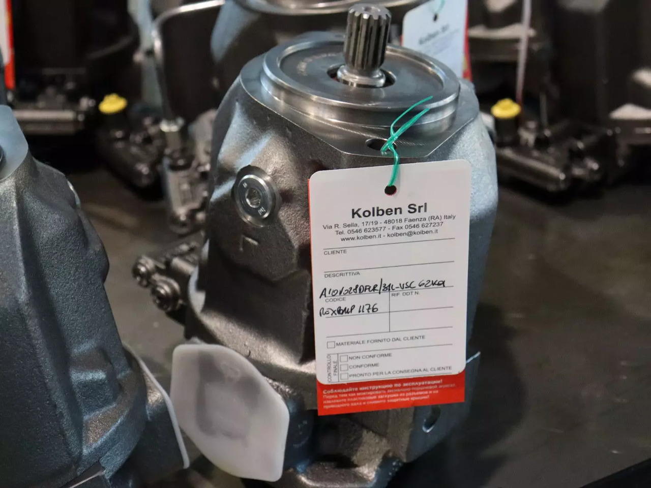 REXROTH A10VO28DFLR/31L-VSC62K01 - Hydraulic pump for Material handling equipment: picture 1 REXROTH A10VO28DFLR/31L-VSC62K01 - Hydraulic pump for Material handling equipment: picture 1