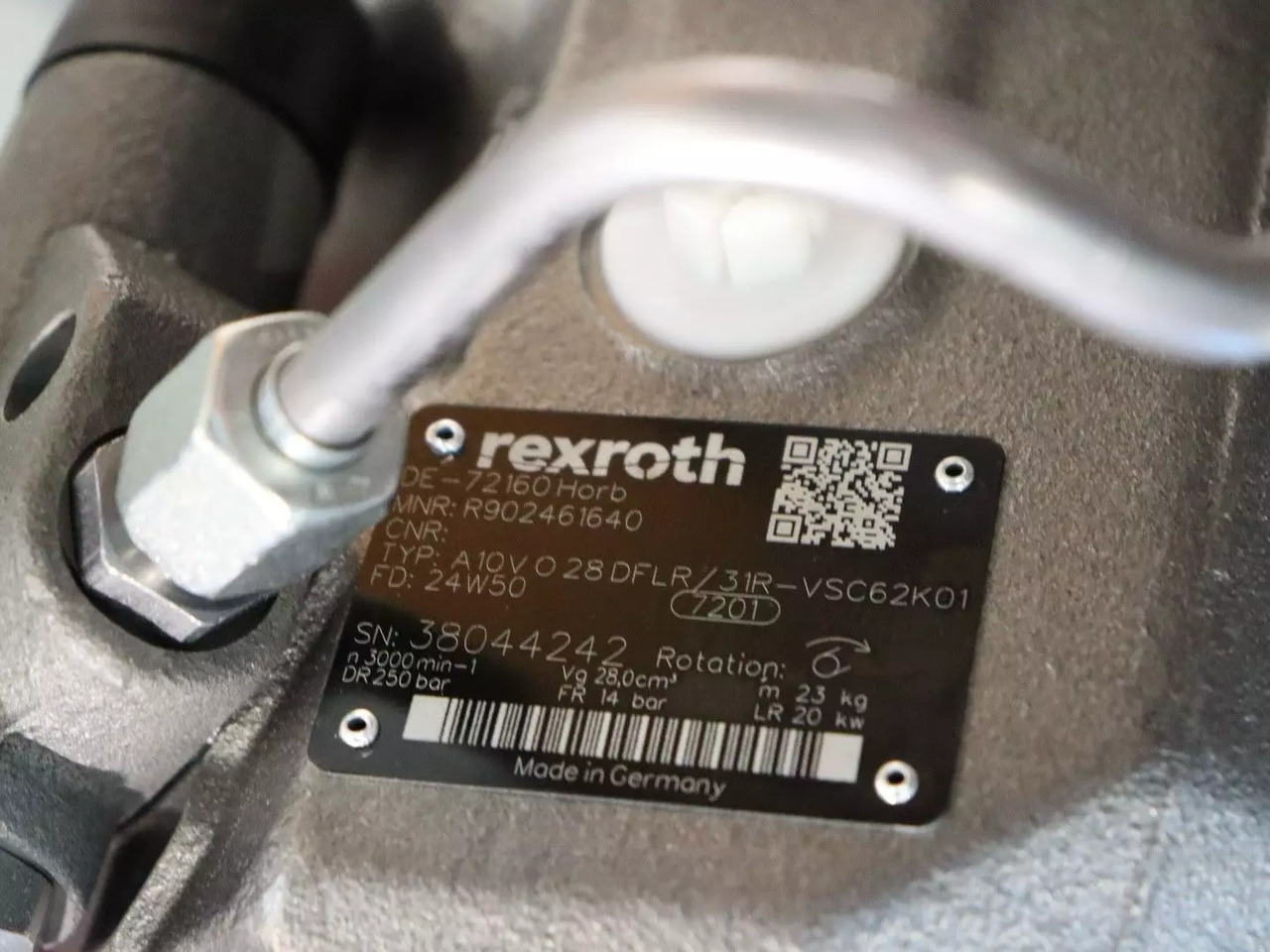 REXROTH A10VO28DFLR/31R-VSC62K01 - Hydraulic motor for Material handling equipment: picture 4 REXROTH A10VO28DFLR/31R-VSC62K01 - Hydraulic motor for Material handling equipment: picture 4