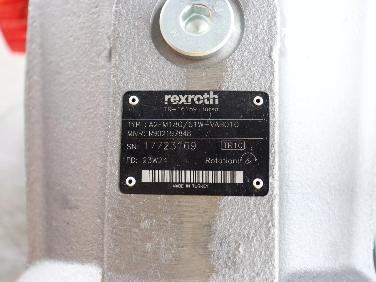 REXROTH A2FM180/61W-VAB010 - Hydraulic motor for Material handling equipment: picture 4 REXROTH A2FM180/61W-VAB010 - Hydraulic motor for Material handling equipment: picture 4