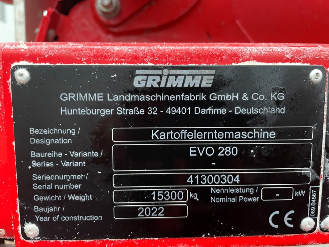 Grimme EVO 280 ChangeSep - Harvester: picture 2 Grimme EVO 280 ChangeSep - Harvester: picture 2
