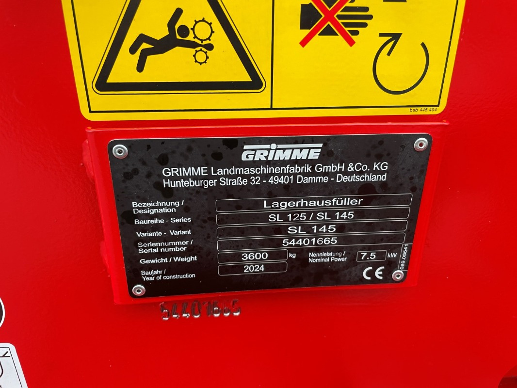 Grimme SL 145 - Rental - Storage equipment: picture 2 Grimme SL 145 - Rental - Storage equipment: picture 2
