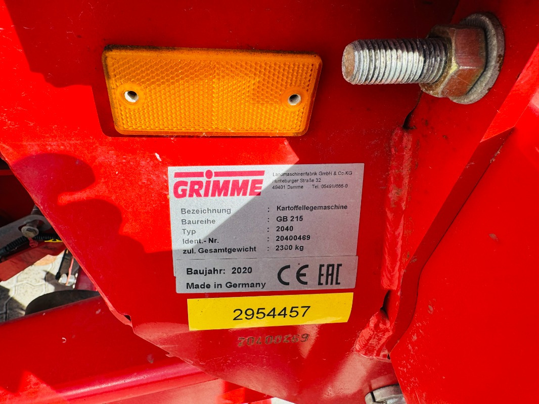 Grimme GB-215 - Harvester: picture 2 Grimme GB-215 - Harvester: picture 2