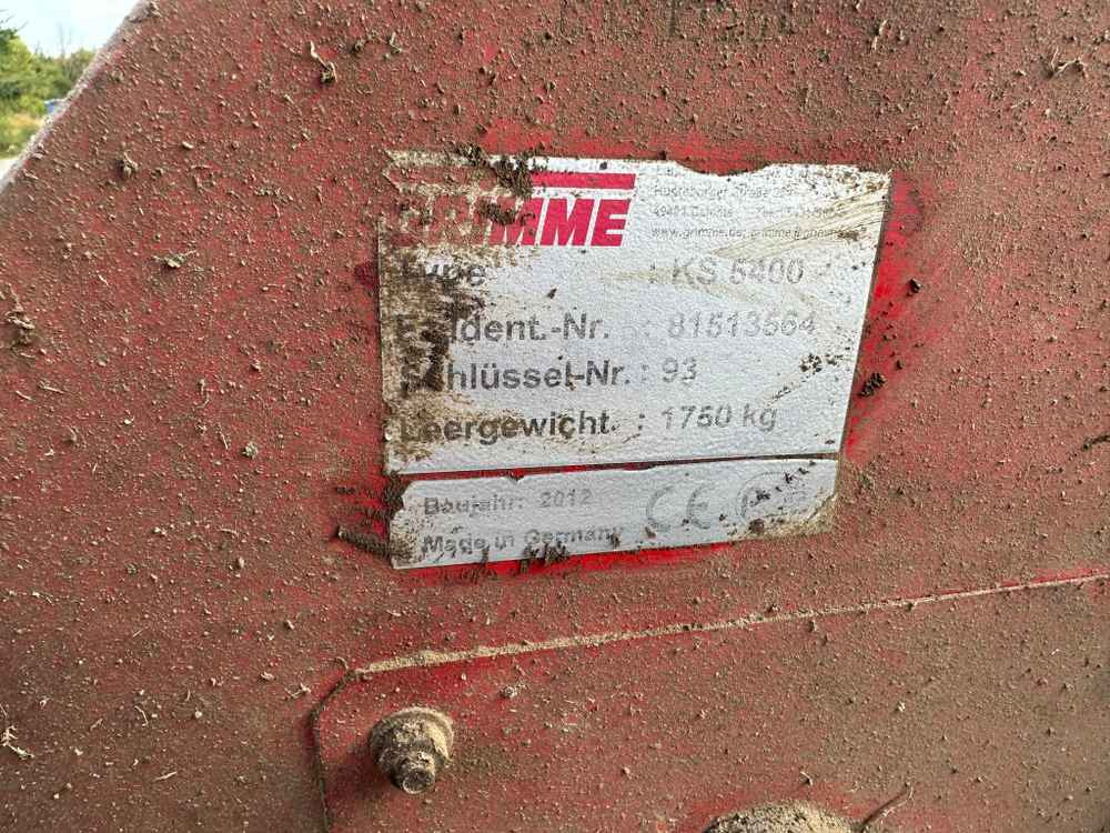 Grimme KS 5400 - Harvester: picture 2 Grimme KS 5400 - Harvester: picture 2