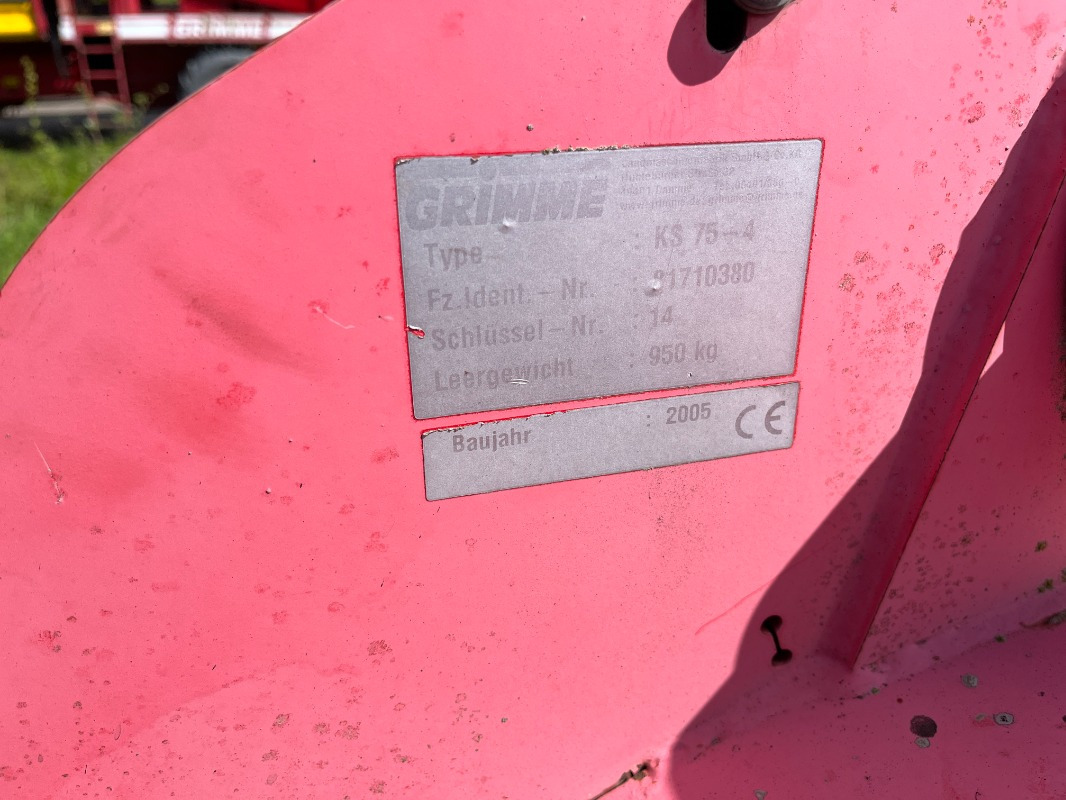 Grimme KS 75-4 - Harvester: picture 2 Grimme KS 75-4 - Harvester: picture 2