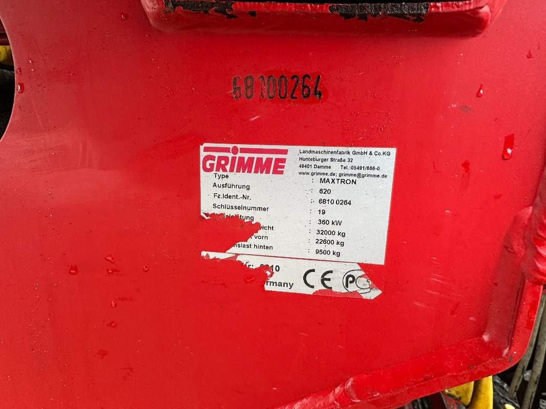Grimme MAXTRON 620 - Harvester: picture 2 Grimme MAXTRON 620 - Harvester: picture 2