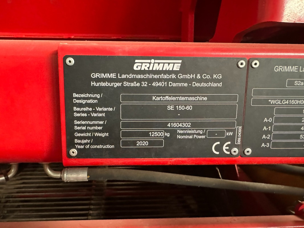 Grimme SE-150-60-UB XXL - Potato harvester: picture 2 Grimme SE-150-60-UB XXL - Potato harvester: picture 2