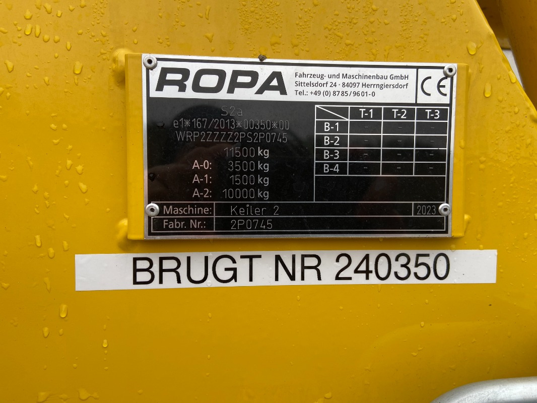 ROPA Keiler II WD Silver Edition - Harvester: picture 2 ROPA Keiler II WD Silver Edition - Harvester: picture 2