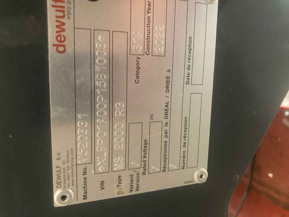Dewulf Dewulf MS 2000,B.V S1A, 2 Row, Potato, Belt Planter - Harvester: picture 2 Dewulf Dewulf MS 2000,B.V S1A, 2 Row, Potato, Belt Planter - Harvester: picture 2