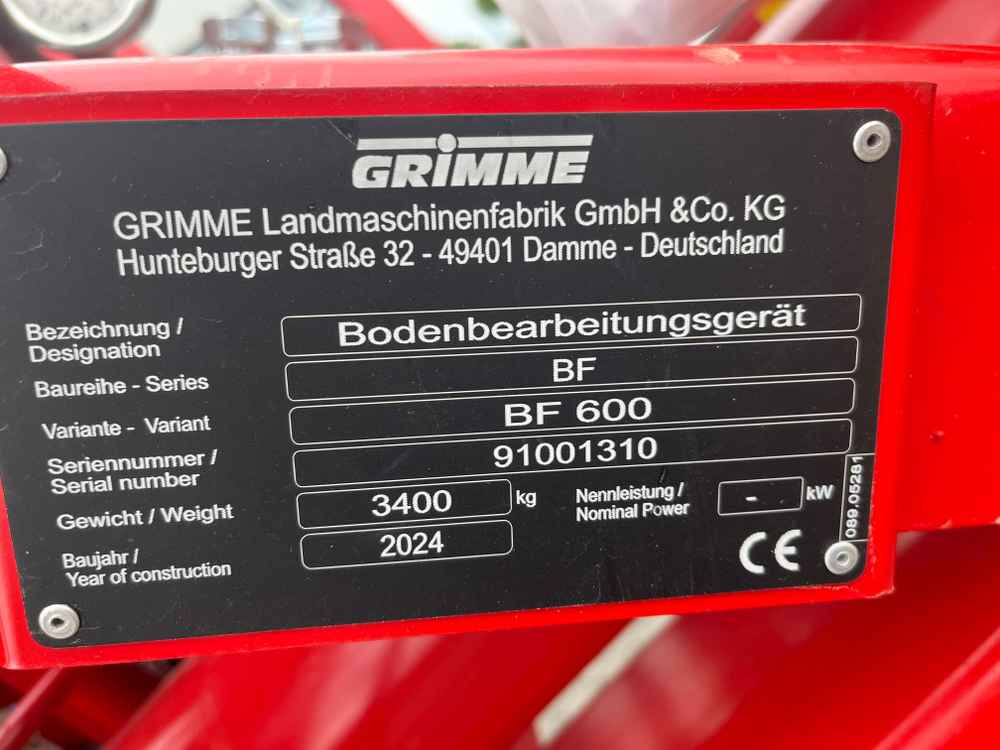 Grimme BF - Harvester attachment: picture 2 Grimme BF - Harvester attachment: picture 2