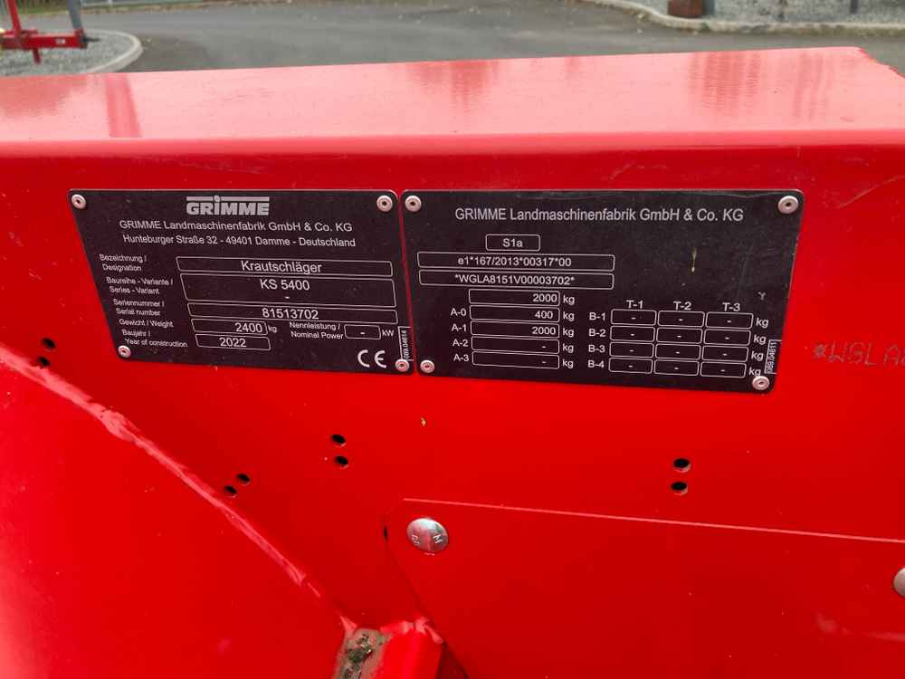 Grimme Grimme KS 5400 6 Row Potato Topper - Harvester: picture 2 Grimme Grimme KS 5400 6 Row Potato Topper - Harvester: picture 2