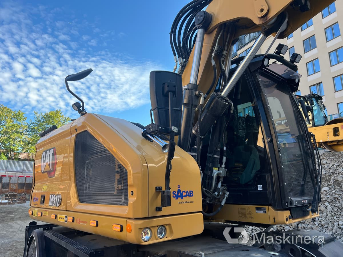 Crawler excavator CAT M317  Hjulgrävare CAT M317: picture 11