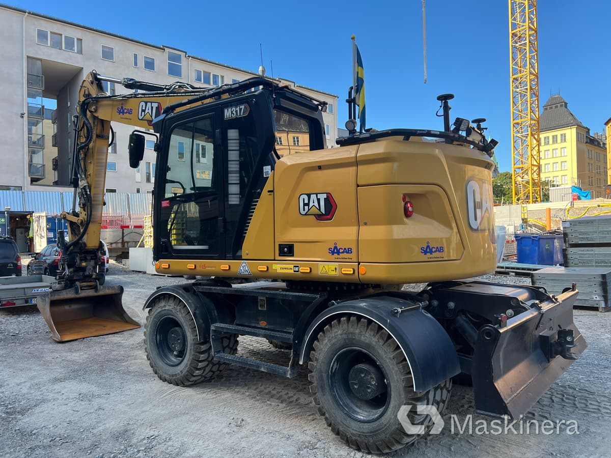 Crawler excavator CAT M317  Hjulgrävare CAT M317: picture 7