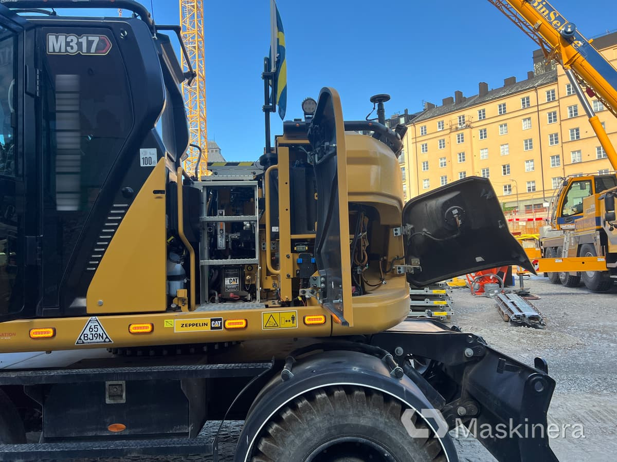 Crawler excavator CAT M317  Hjulgrävare CAT M317: picture 37