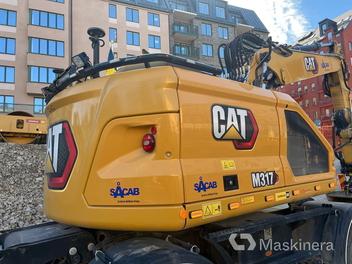 Crawler excavator CAT M317  Hjulgrävare CAT M317: picture 13