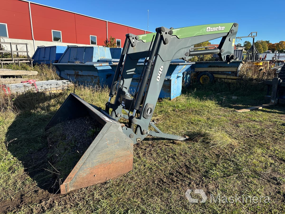 Frontlastare Ålö Quicke Q46 med skopa - Front loader for tractor: picture 1 Frontlastare Ålö Quicke Q46 med skopa - Front loader for tractor: picture 1