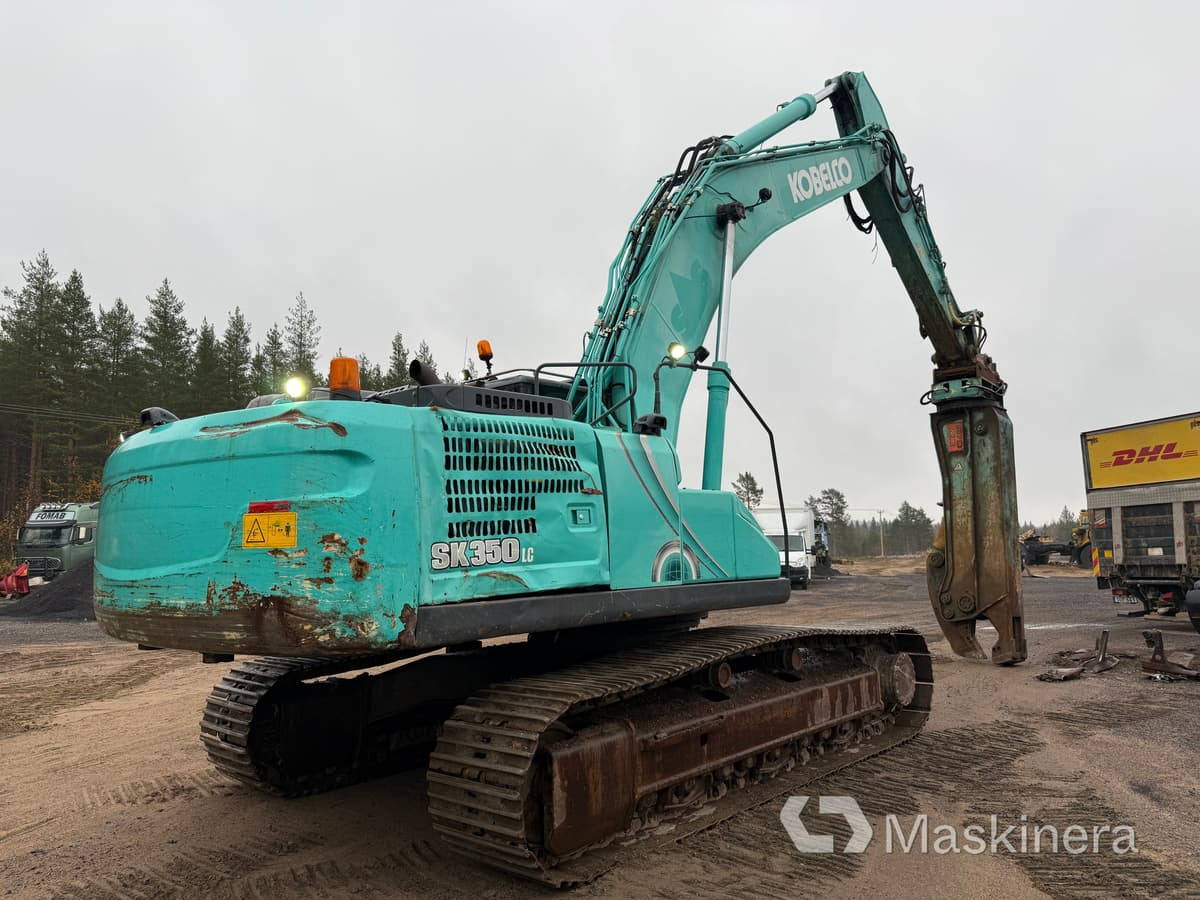 Grävmaskin Kobelco SK350LC-10 med stålsax - Crawler excavator: picture 5 Grävmaskin Kobelco SK350LC-10 med stålsax - Crawler excavator: picture 5