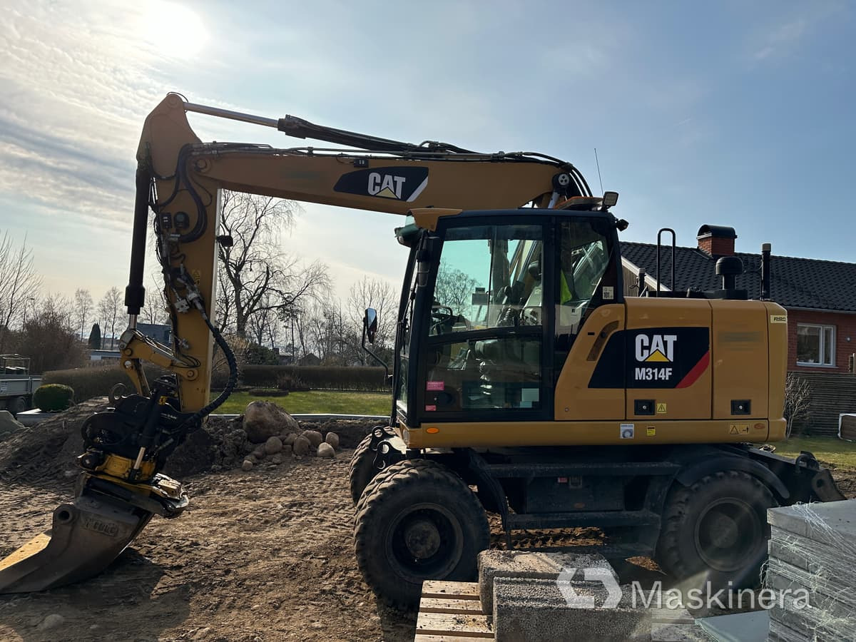 Hjulgrävare Cat M314F + redskap/vagn/grävsystem - Crawler excavator: picture 5 Hjulgrävare Cat M314F + redskap/vagn/grävsystem - Crawler excavator: picture 5