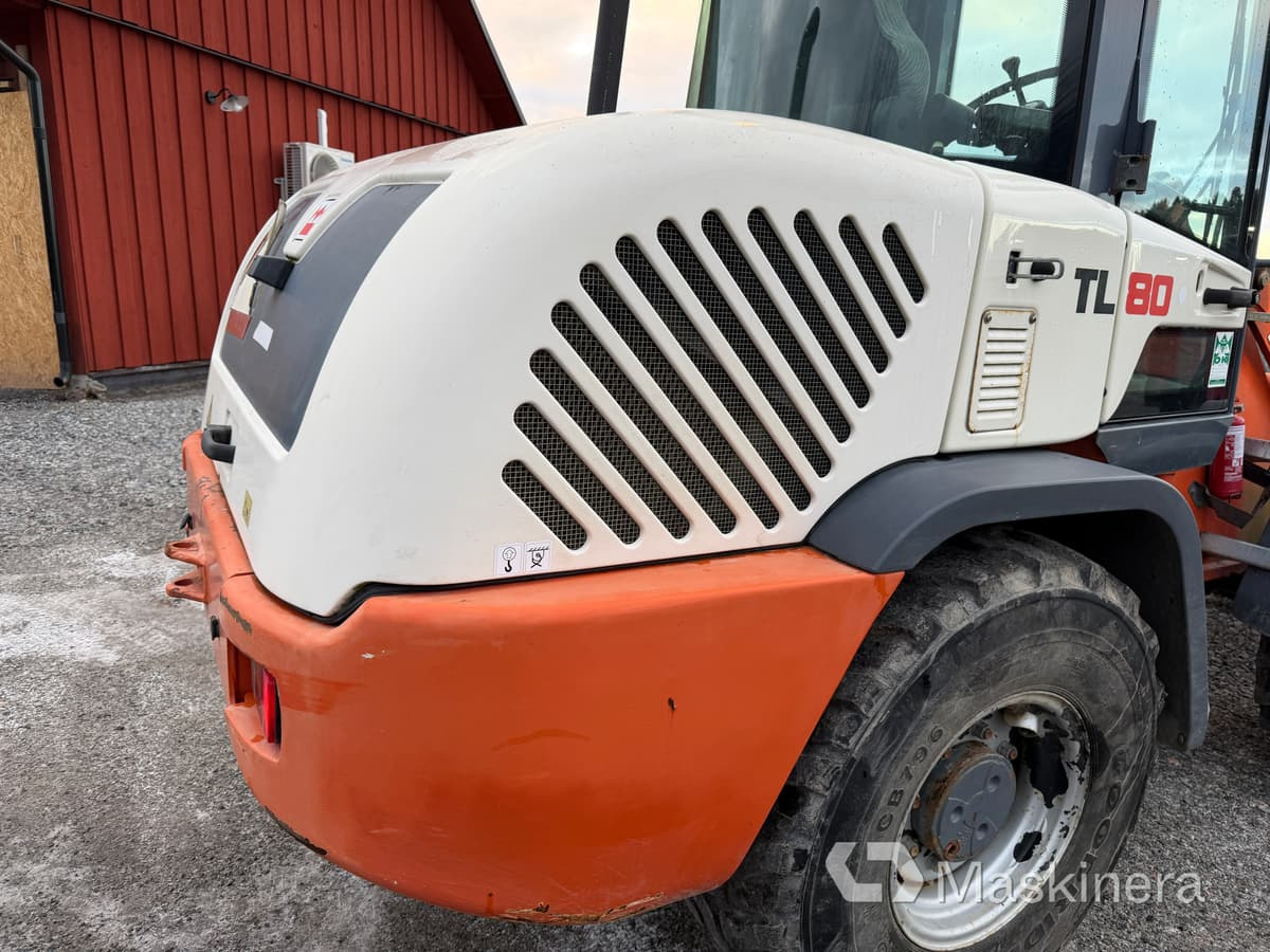 Lease a  Hjullastare Terex TL80 med tillbehör Hjullastare Terex TL80 med tillbehör: picture 21
