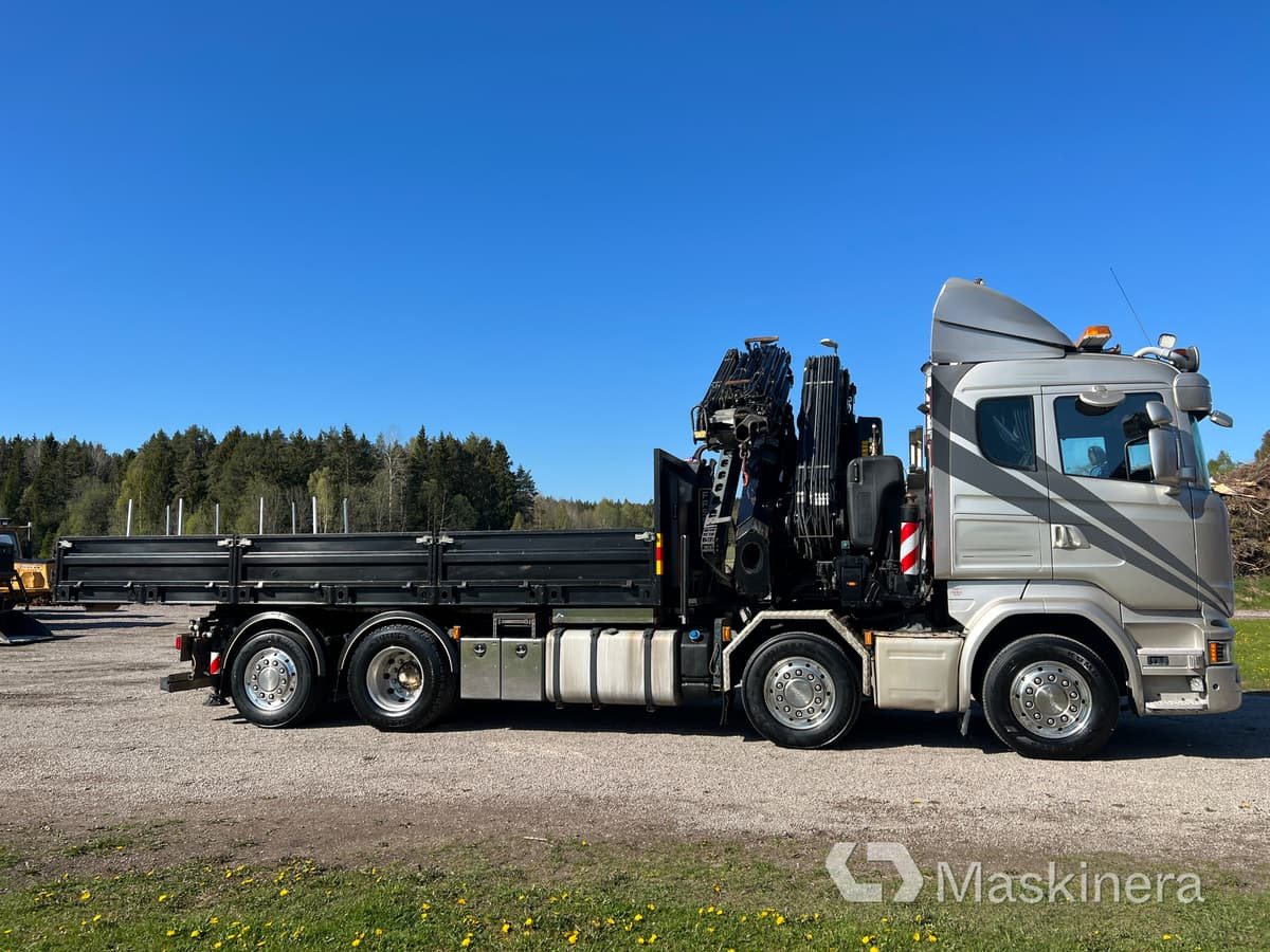 Kranväxlare Scania R450 Fassi F660RA.2.26 med jibb - Hook lift truck, Crane truck: picture 4 Kranväxlare Scania R450 Fassi F660RA.2.26 med jibb - Hook lift truck, Crane truck: picture 4