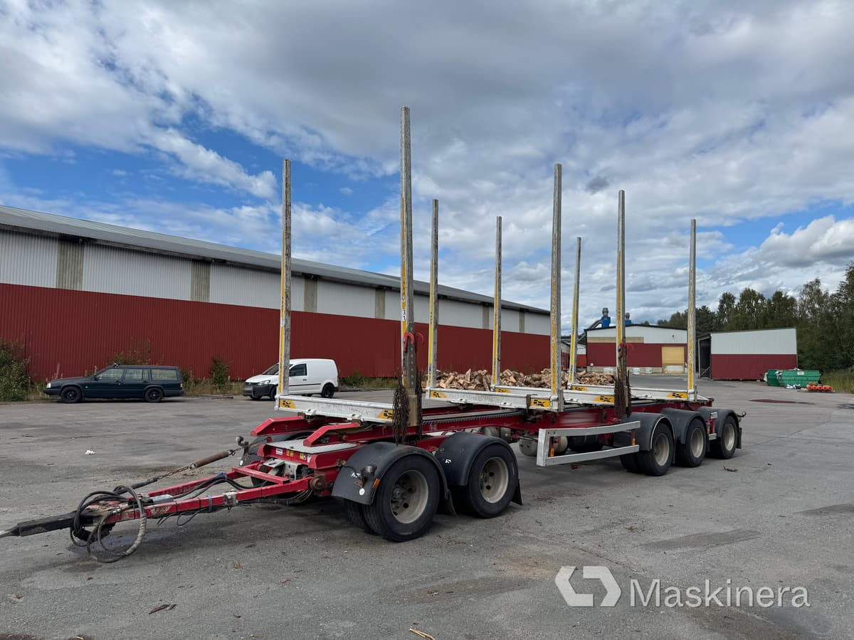 Timber trailer Timmersläp Istrail PL03: picture 1