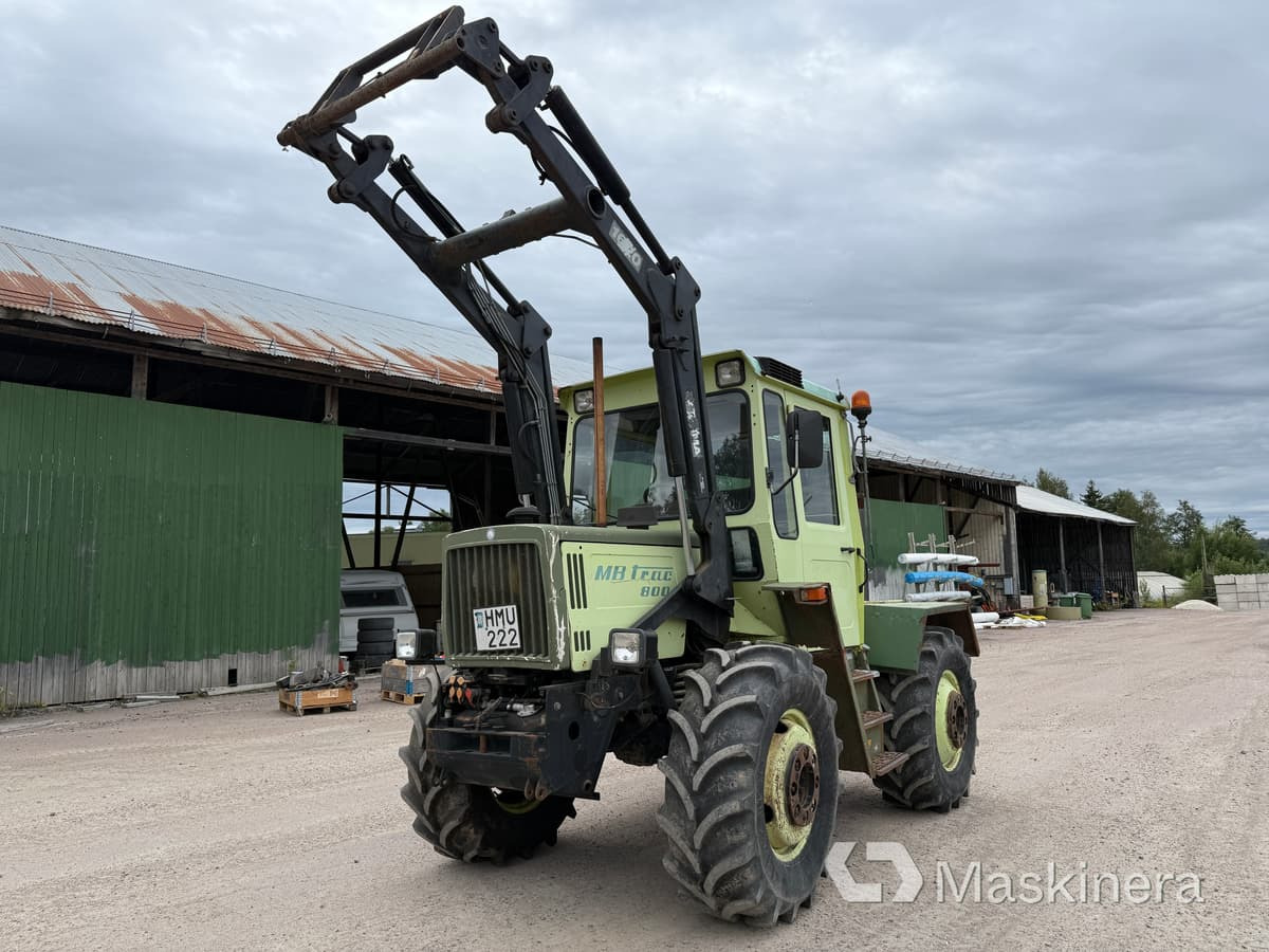 Farm tractor Traktor Mercedes-benz MB Trac 800: picture 8